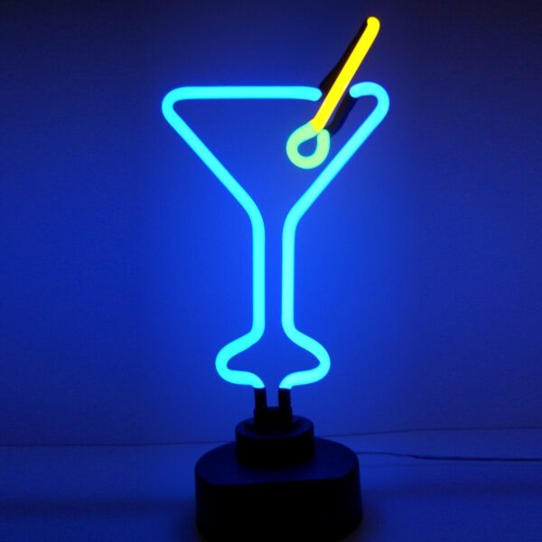 MARTINI GLASS NEON SCULPTURE - 4MARTX