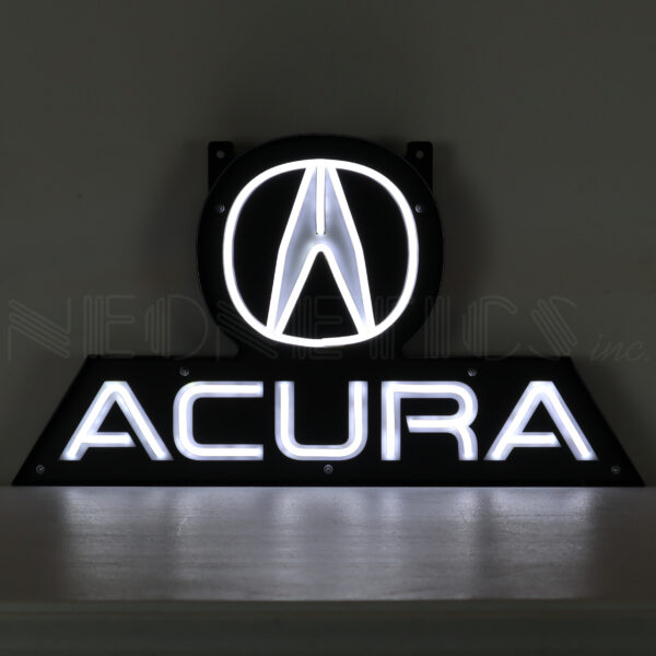 ACURA LED FLEX-NEON SIGN IN STEEL CAN - 25ACURA