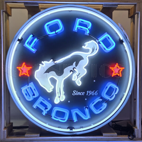 FORD BRONCO NEON SIGN IN CAN - 9BRONC