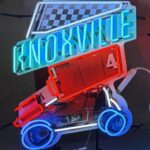 Knoxville Neon Sign with Backing